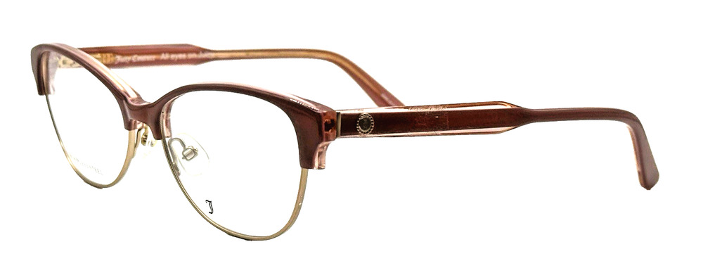JUICY COUTURE JU174 PINK GOLD EYEGLASSES FRAMES 52-16-140 AUTHENTIC NEW